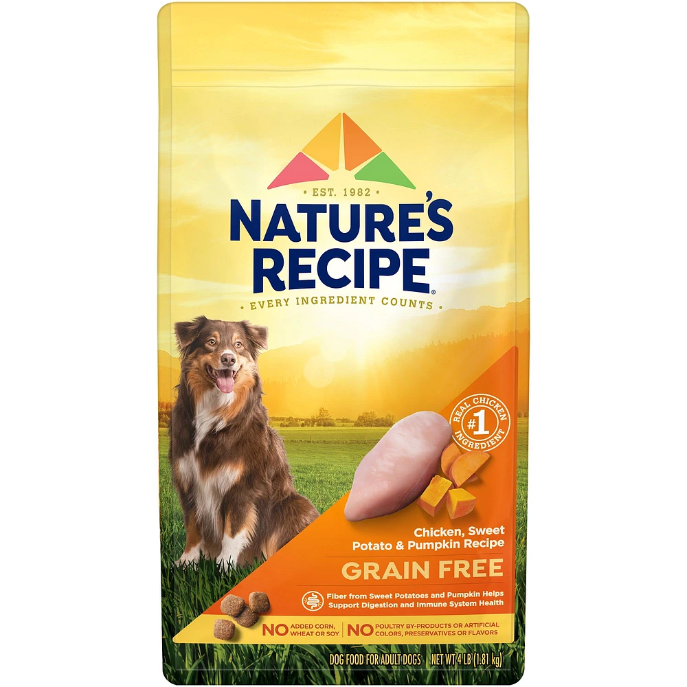 Nature s Recipe Adult Dry Dog Food Chicken Sweet Potato The