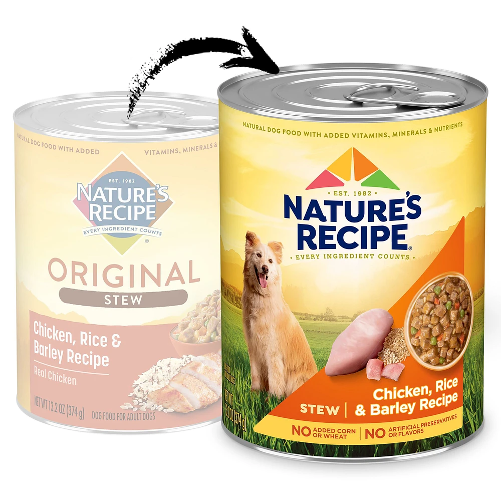 Nature s Recipe Adult Wet Dog Food Lamb Rice The Market Place