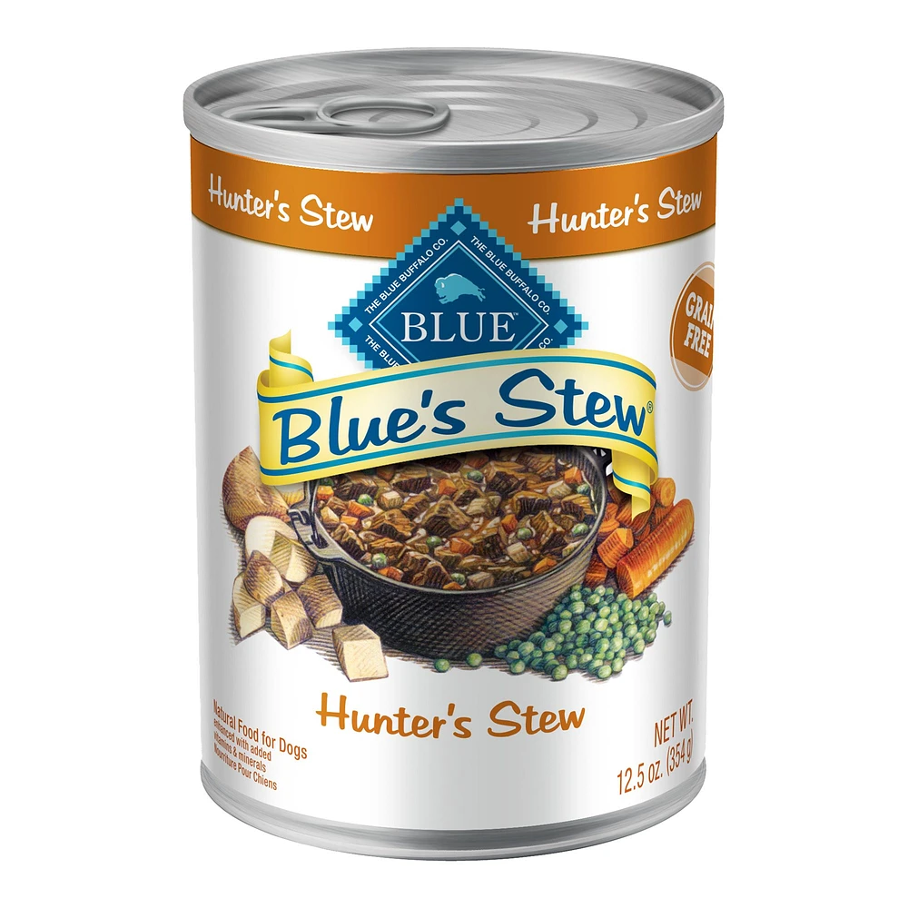 Blue Buffalo Blue s Stew Adult Wet Dog Food Natural 12.5 Oz