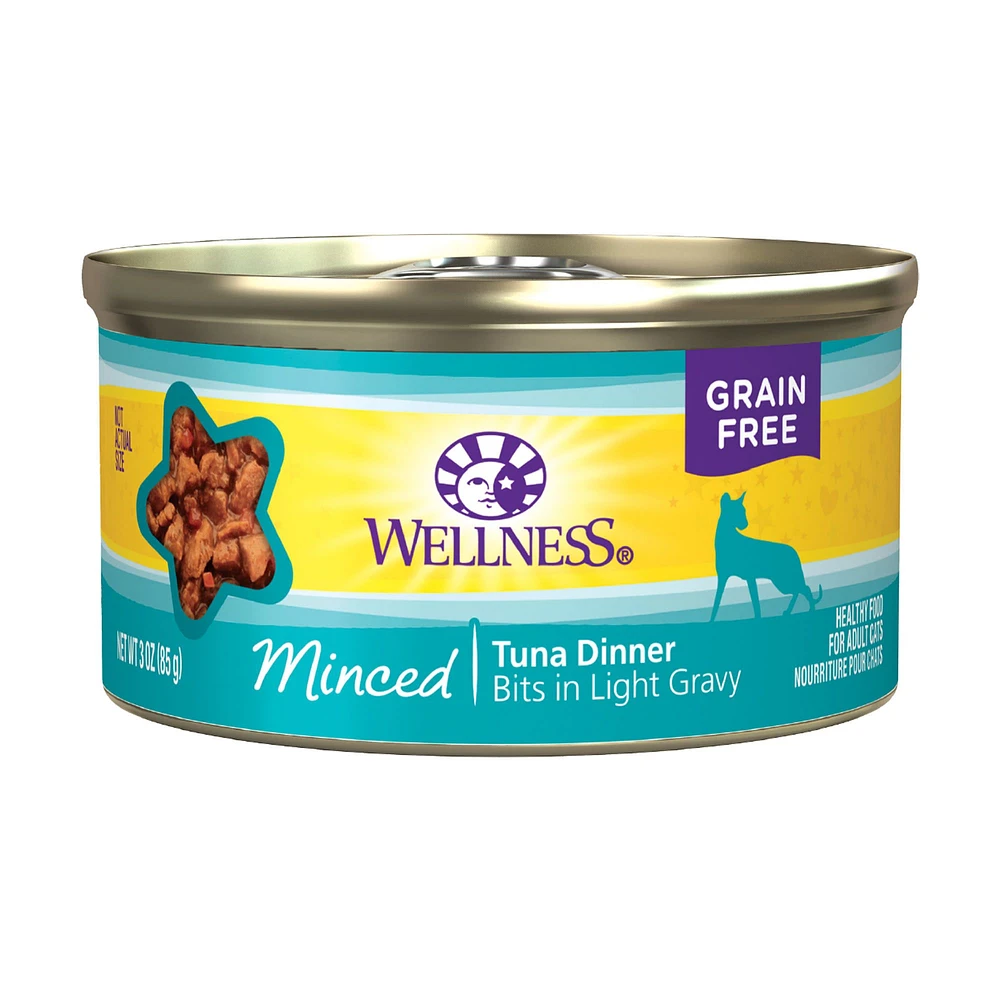 Wellness Minced Cat Food Natural Grain Free The Market Place