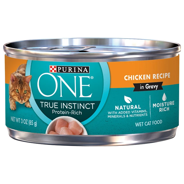 Purina ONE True Instinct All Life Stages Cat Wet Food 3.33 oz