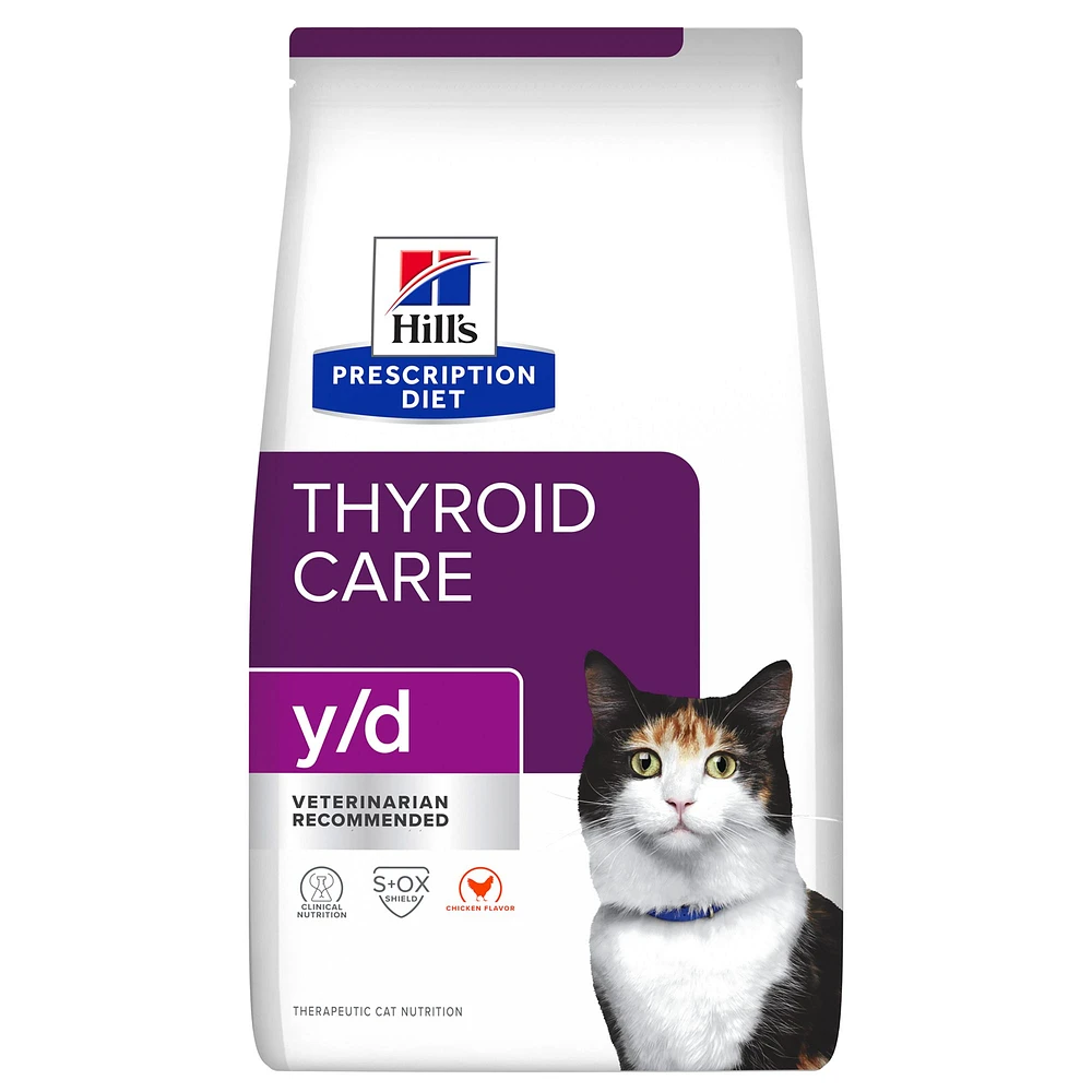 Hill s Prescription Diet y d Thyroid Care Cat Food The Market