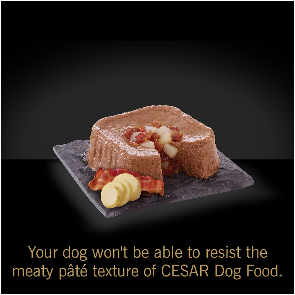 Cesar Classics Adult Wet Dog Food Loaf Topper The Market Place