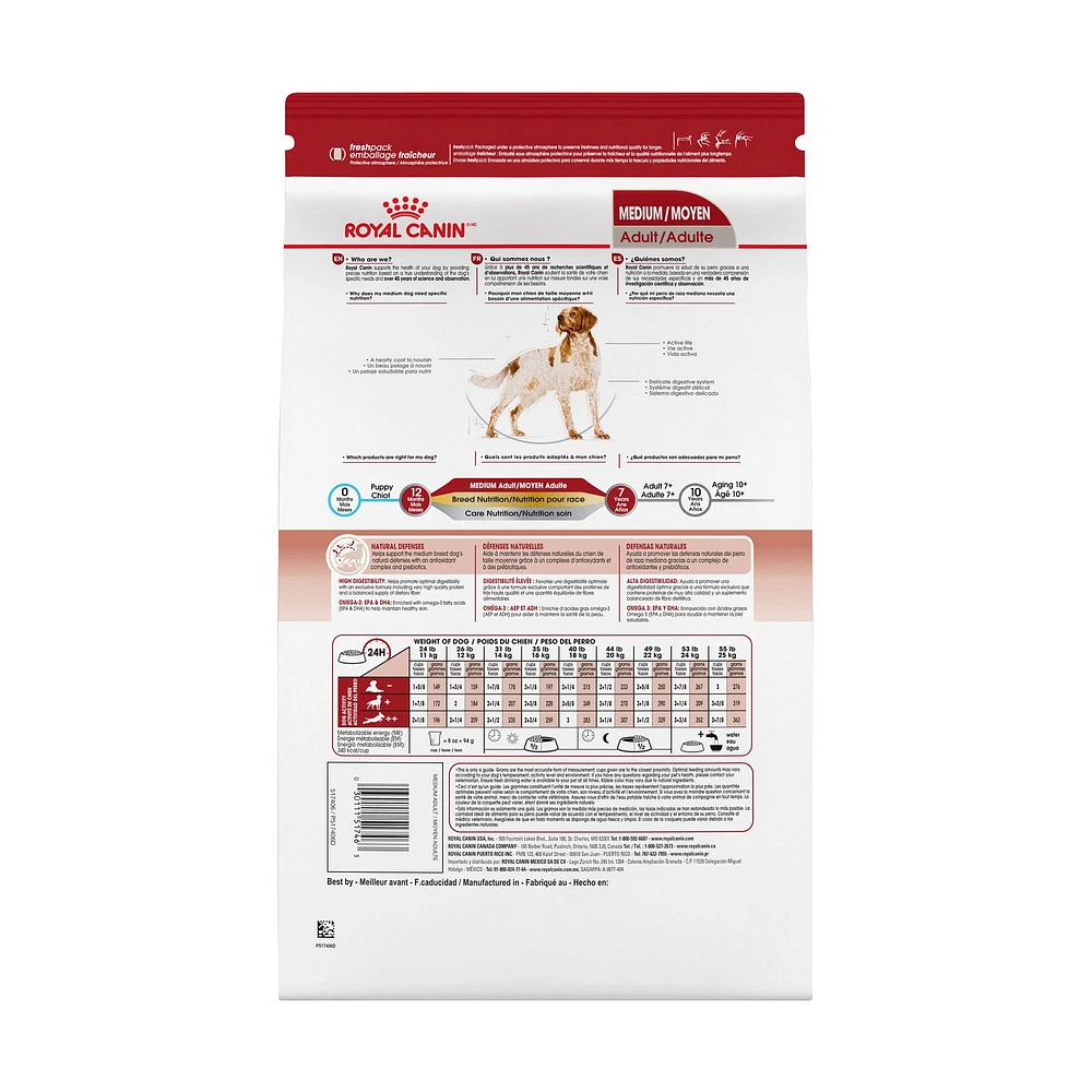 Royal Canin Size Health Nutrition Medium Breed Adult Dry Dog Food