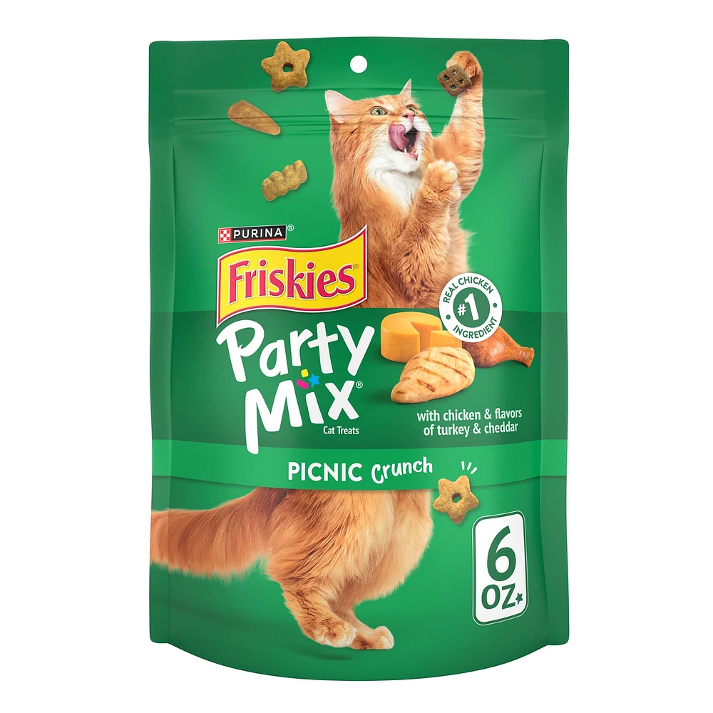 Friskies Purina Friskies Party Mix All Life Stages Cat Treats