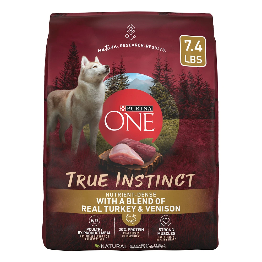 Purina ONE True Instinct Adult Dog Dry Food High Protein