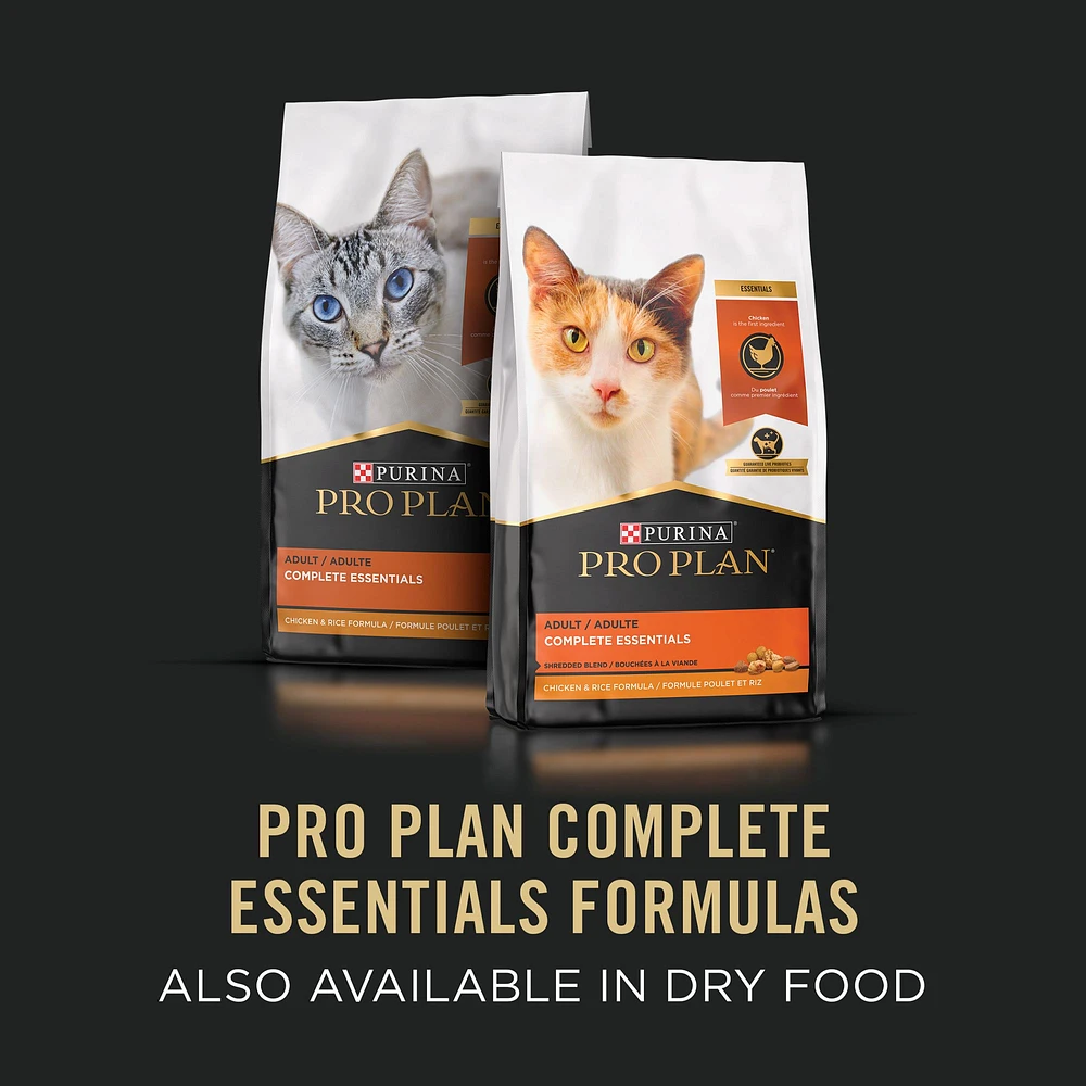 Purina Pro Plan Savor Adult Wet Cat Food Antioxidants Corn Free