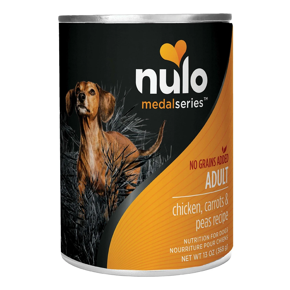 Nulo MedalSeries All Life Stage Wet Dog Food No Corn Wheat Soy 13 Oz