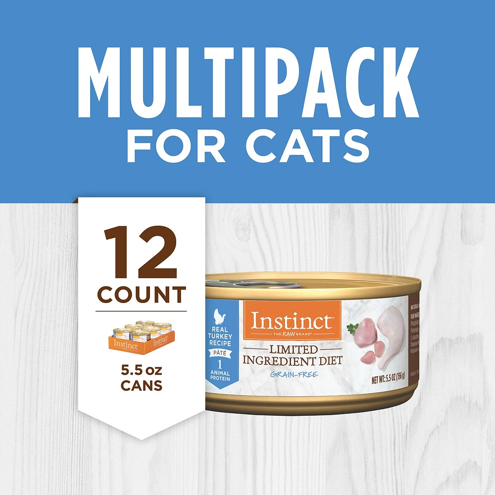 Instinct Limited Ingredient Diet Cat Food Grain Free The