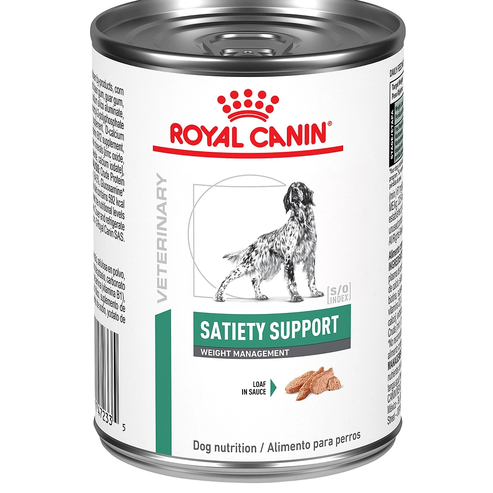 Royal Canin® Satiety Support Weight Management Adult Dog Loaf in Sauce Wet  Food – 13.4 oz can 24ct