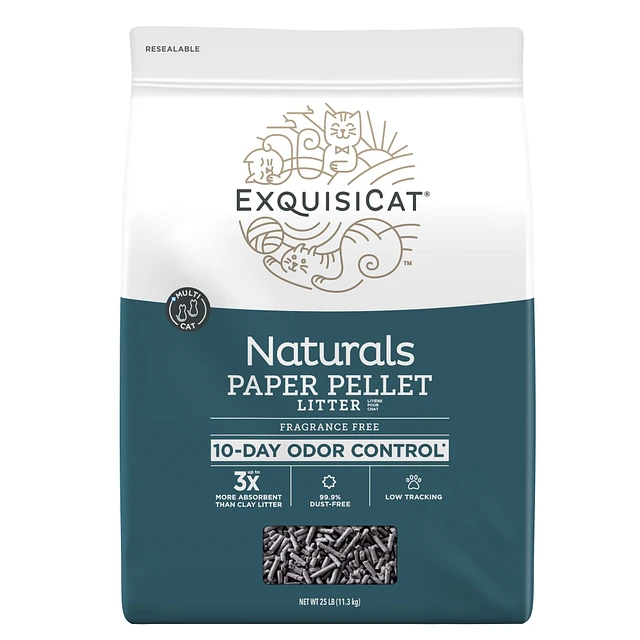 Exquisicat crystals cat litter hotsell