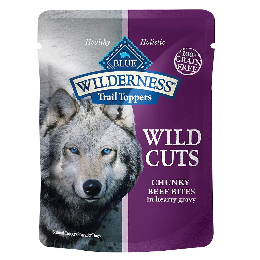 Blue Buffalo Wilderness All Life Stage Wet Dog Food Topper The