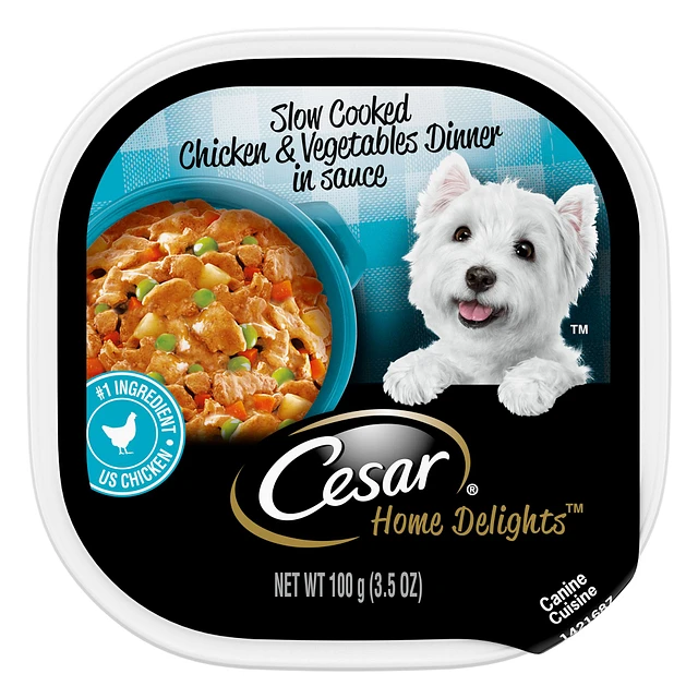 Cesar Classics Home Delights Adult Wet Dog Food Chunks in Gravy