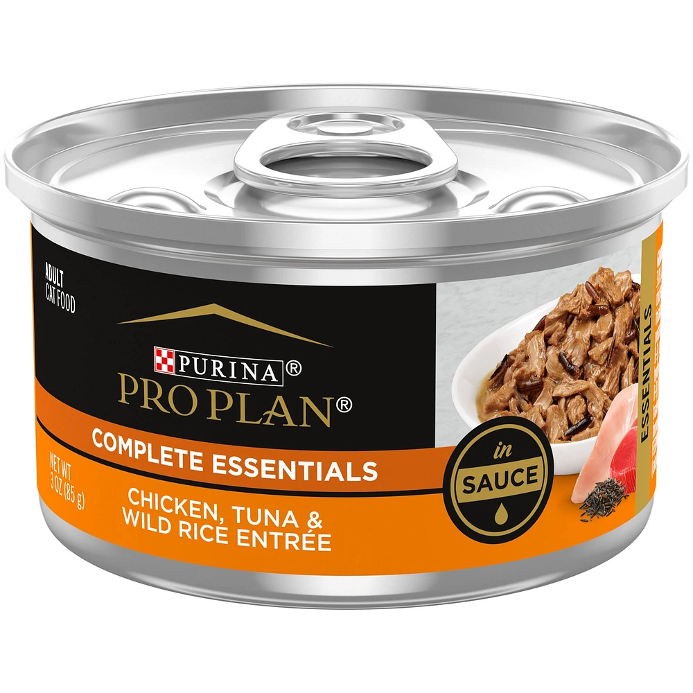 Purina Pro Plan Complete Essentials Adult Wet Cat Food High