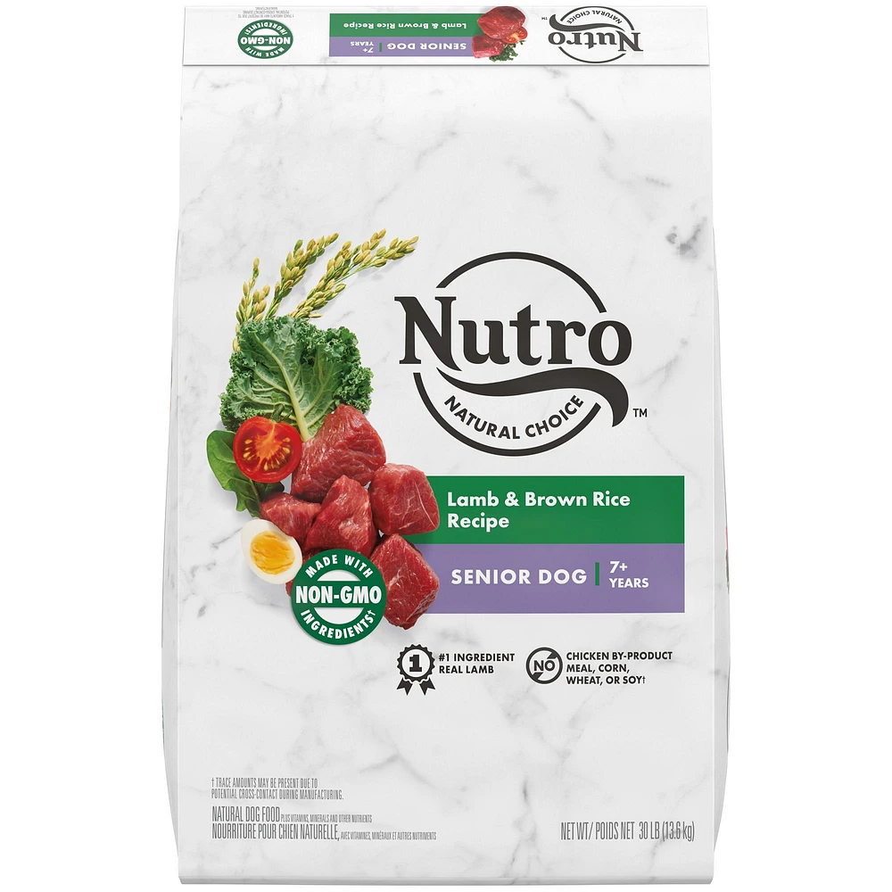 Nutro Natural Choice Healthy Aging Senior Dry Dog Food Non GMO