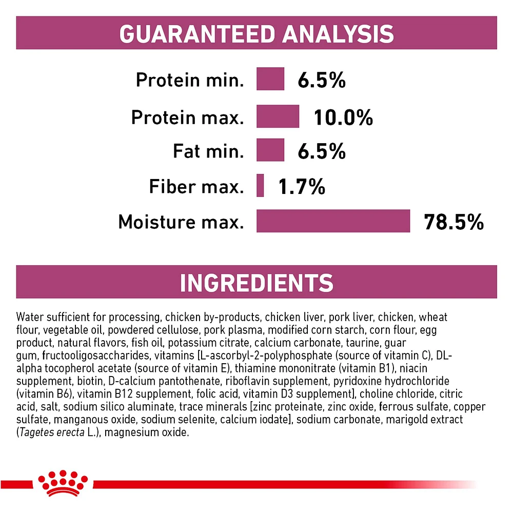 Royal Canin Veterinary Diet Feline Renal Support D Adult Cat Wet