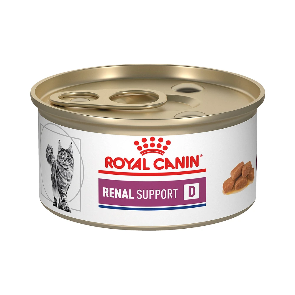 Royal Canin Veterinary Diet Feline Renal Support D Adult Cat Wet