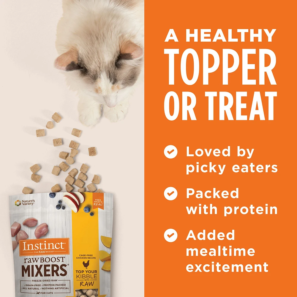 Instinct Rawboost Mixers Cat Food Natural Grain Free The