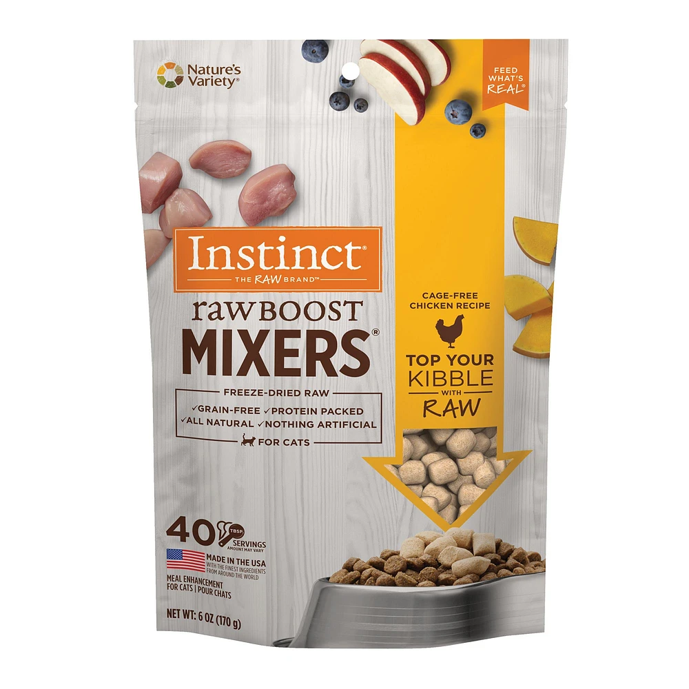 Instinct Rawboost Mixers Cat Food Natural Grain Free The