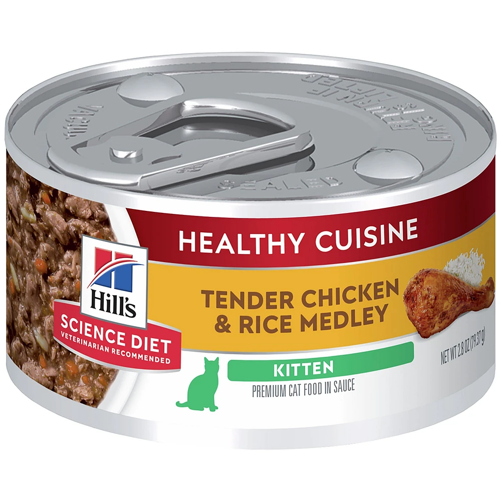 Hill s Science Diet Healthy Cuisine Kitten Wet Cat Food Chunks