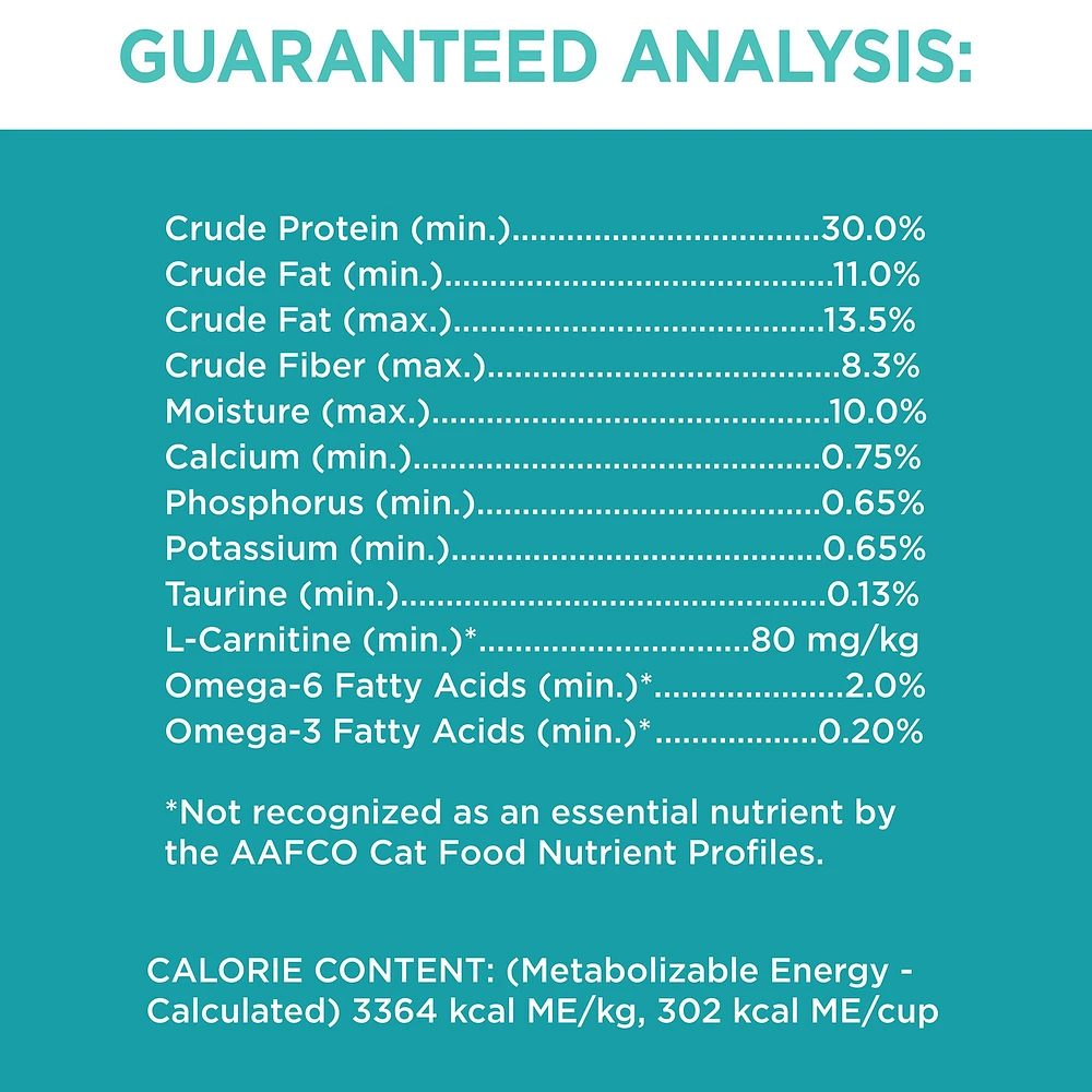 IAMS Proactive Health Indoor Adult Dry Cat Food Weight