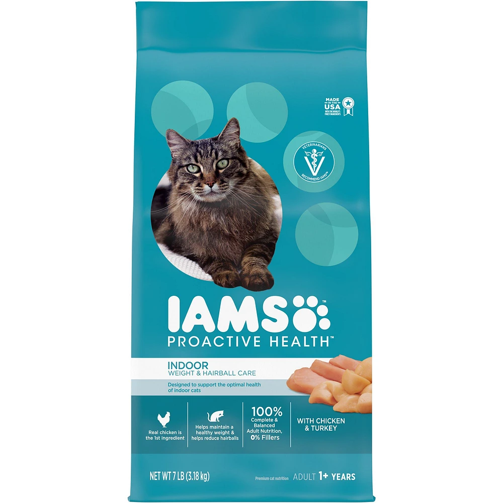 IAMS Proactive Health Indoor Adult Dry Cat Food Weight