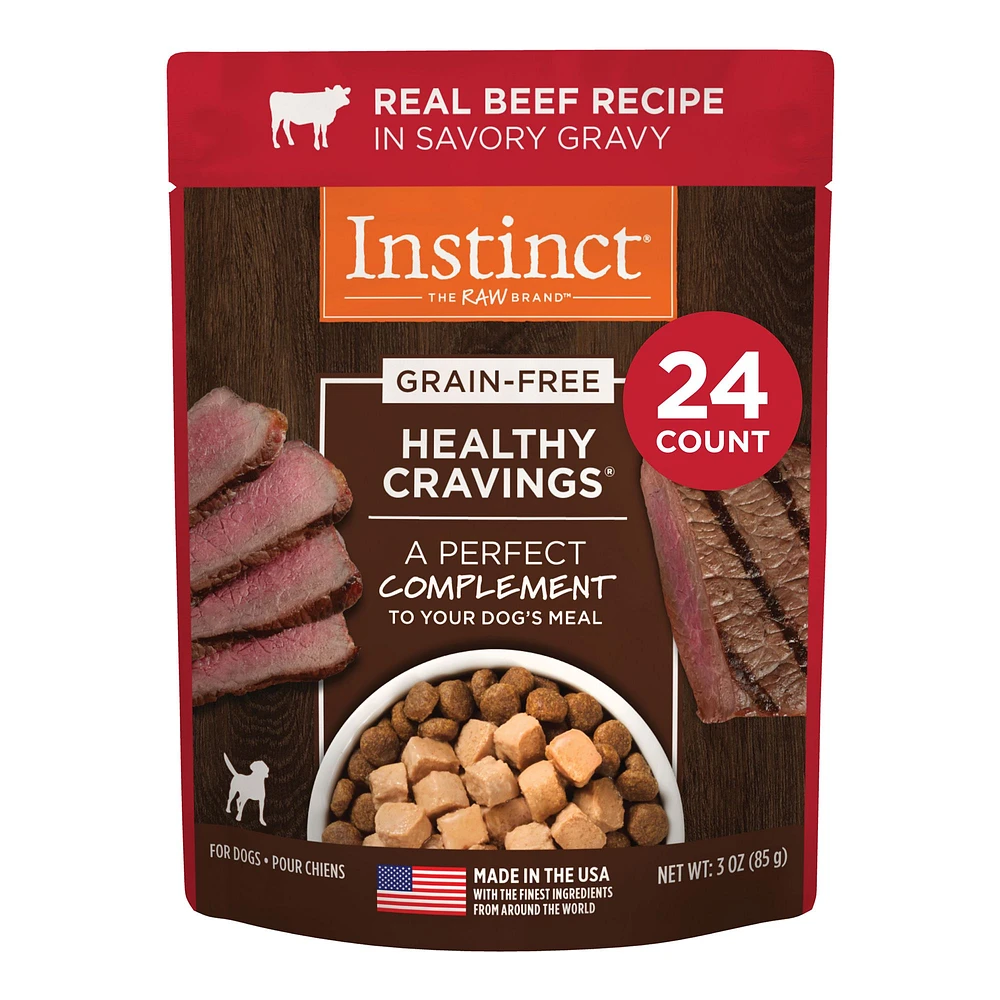 Instinct Healthy Cravings All Life Stage Dog Food Topper