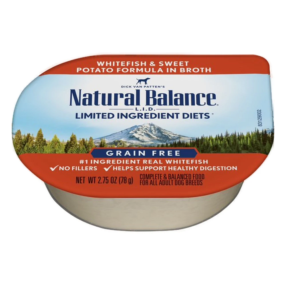 Natural Balance Limited Ingredient Diet Adult Wet Dog Food Grain