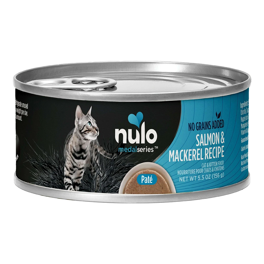 Nulo MedalSeries All Life stages Wet Cat Food Grain Free No Corn Wheat Soy 5.5 Oz