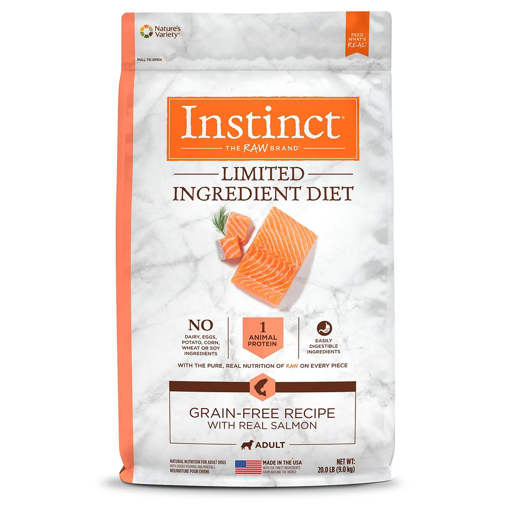 Instinct Limited Ingredient Diet Adult Dry Dog Food Grain Free