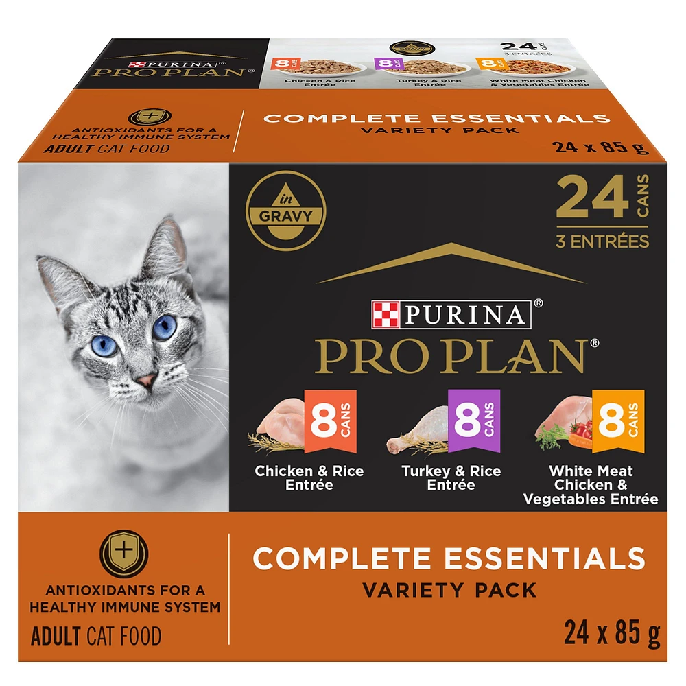 Purina Pro Plan Complete Essentials Adult Wet Cat Food