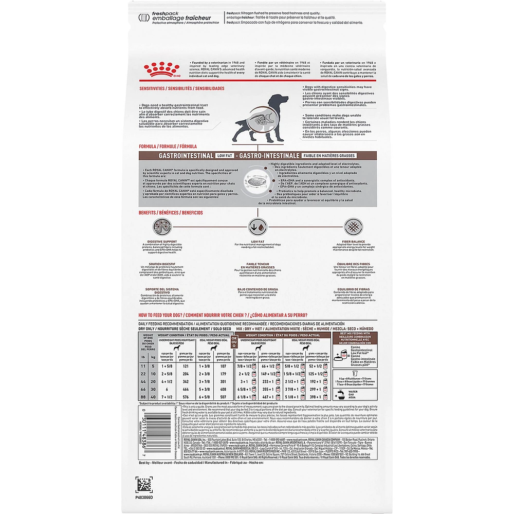 Royal Canin Veterinary Diet Canine Gastrointestinal Adult Dry Dog