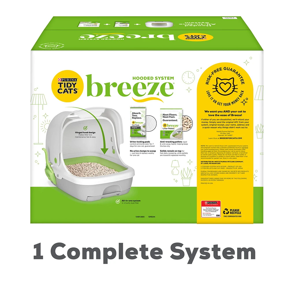 Breeze litter box hood best sale