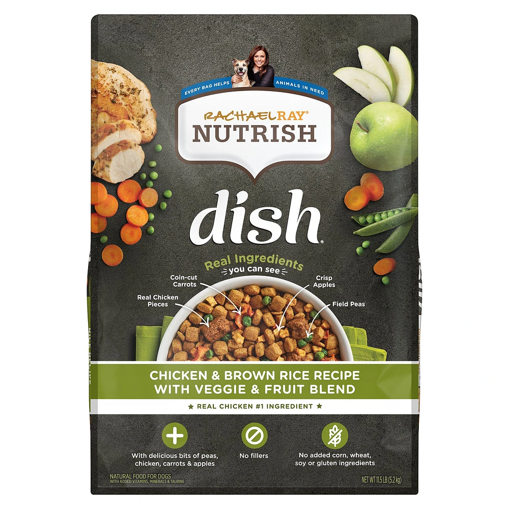 Rachael Ray Nutrish Dish Dry Dog Food All Life Stage Chicken