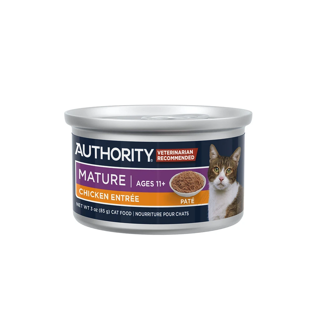 Authority Everyday Health Senior Cat Wet Food Oz Pate