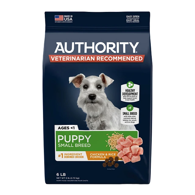 Authority Everyday Health Small Breed Puppy Dry Dog Food