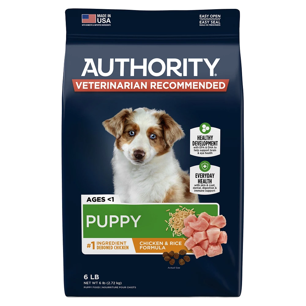 Authority Everyday Health Puppy Dry Dog Food The Market Place