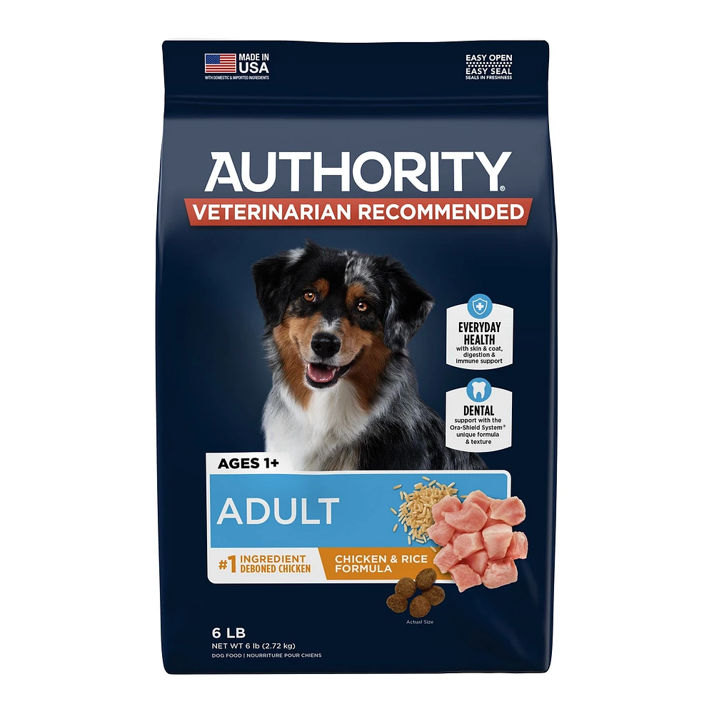 Authority Everyday Health Adult Dry Dog Food The Market Place