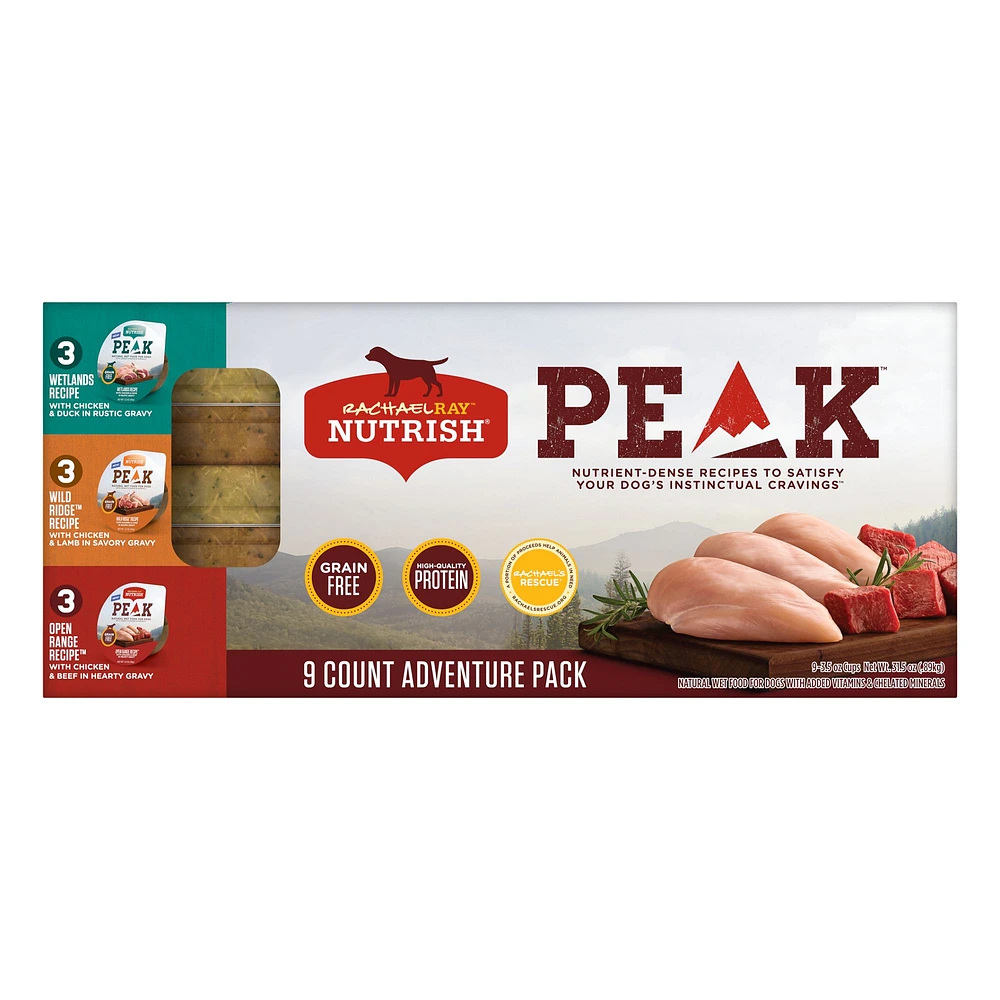 Rachael Ray Nutrish Peak Wet Dog Food All Life Stage Chicken