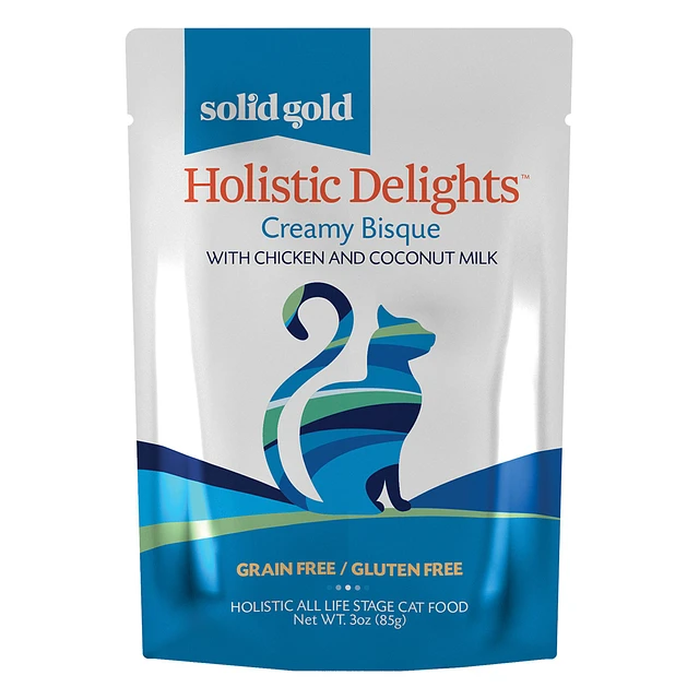 Solid Gold Holistic Delights Creamy Bisque Cat Food Grain Free