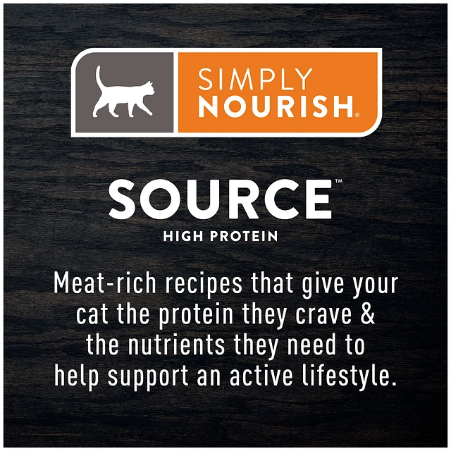 Simply Nourish Source Cat Dry Food Chicken Turkey Natural