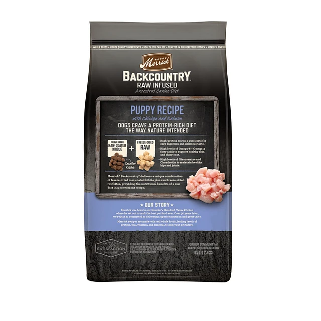 Merrick Backcountry Puppy Dry Dog Food Chicken Gluten Free