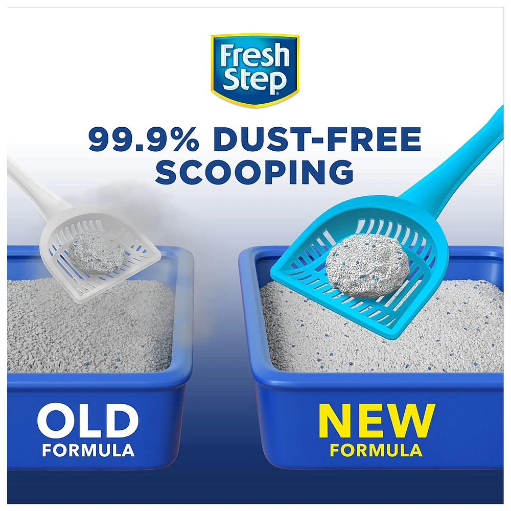 Fresh step triple action scented clumping cat litter best sale