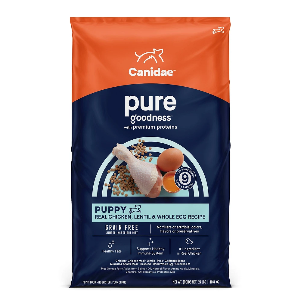 Canidae Pure Puppy Dry Dog Food Limited Ingredient Diet The