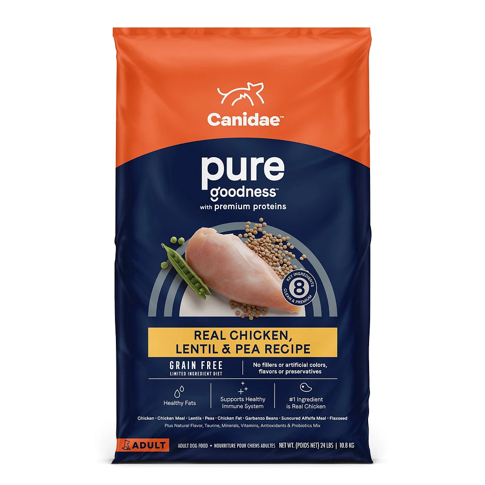 Canidae Pure Adult Dry Dog Food Limited Ingredient Diet The