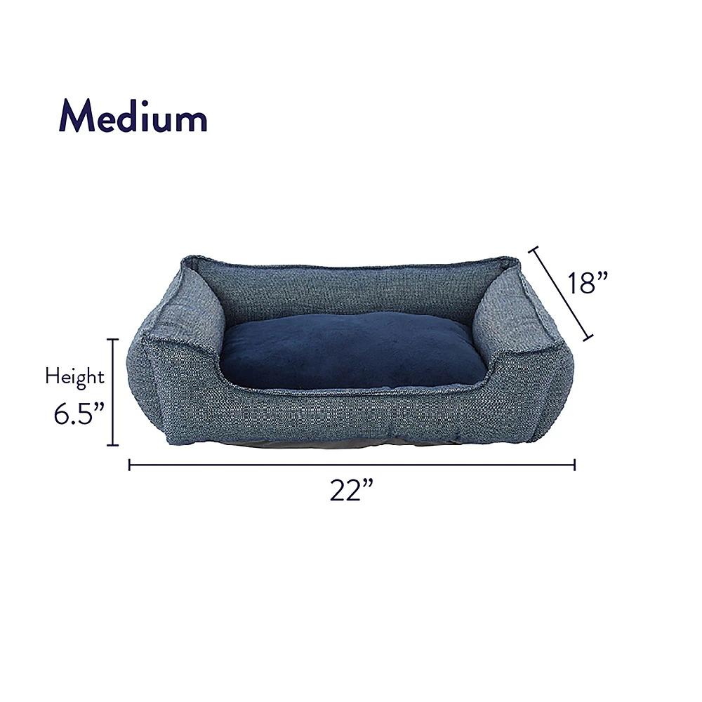 Paw cuddler fashion bed large