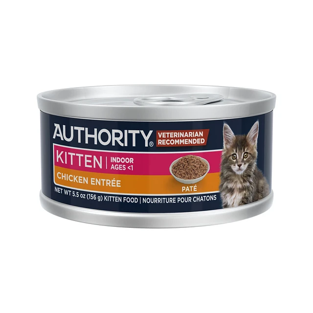 Authority Everyday Health Indoor Kitten Cat Wet Food 5.5 Oz