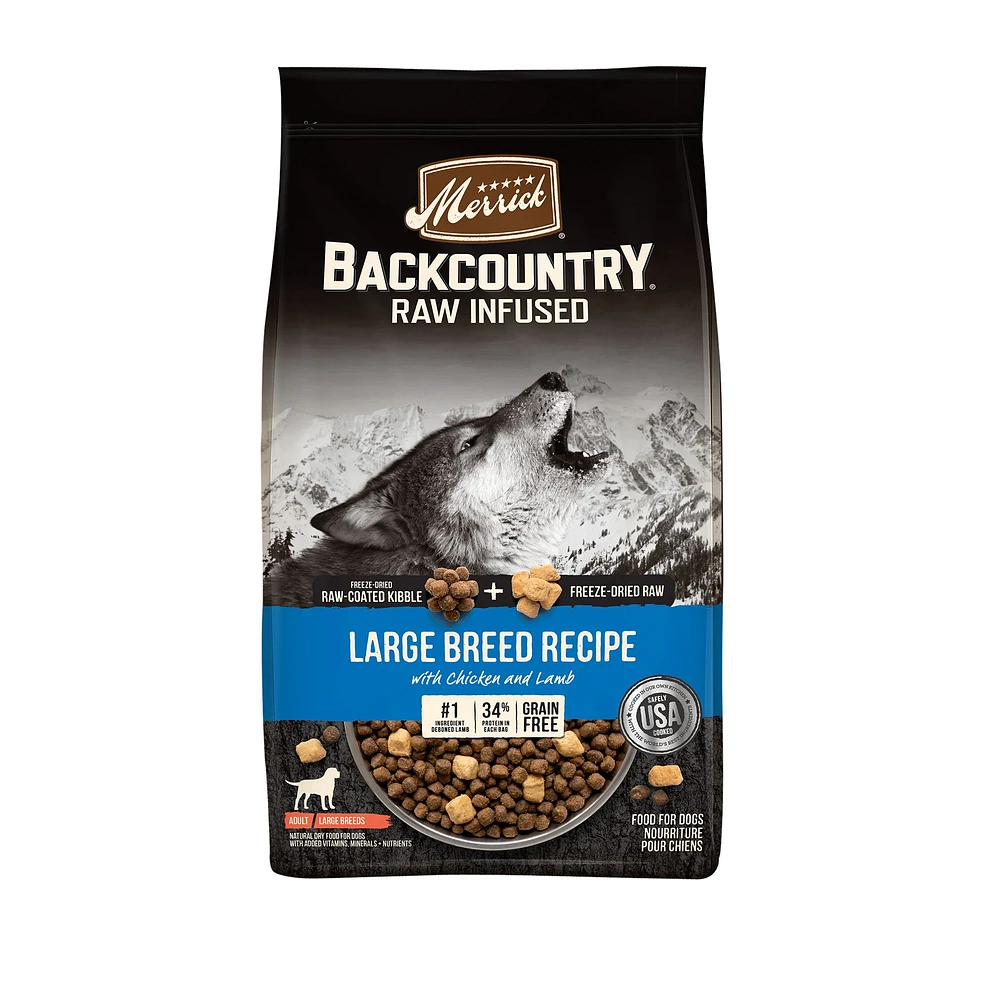 Merrick Backcountry Large Breed Adult Dry Dog Food Chicken