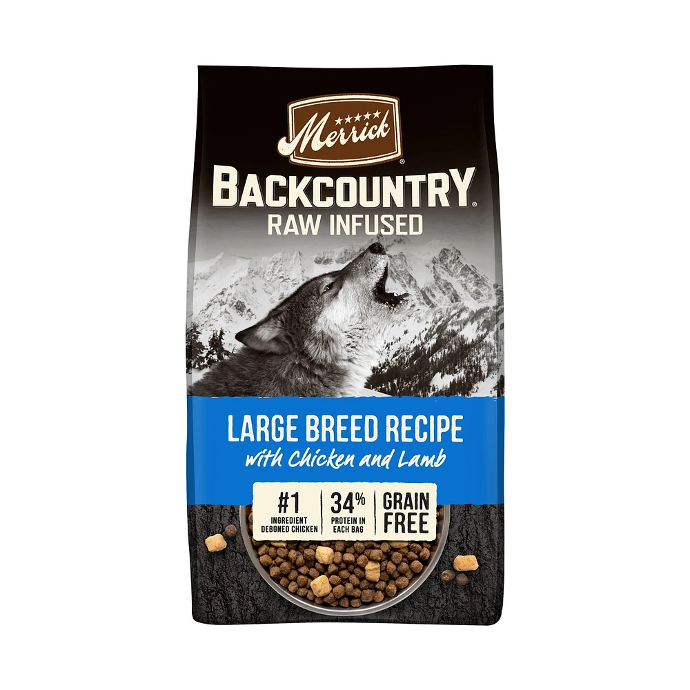 Merrick Backcountry Large Breed Adult Dry Dog Food Chicken