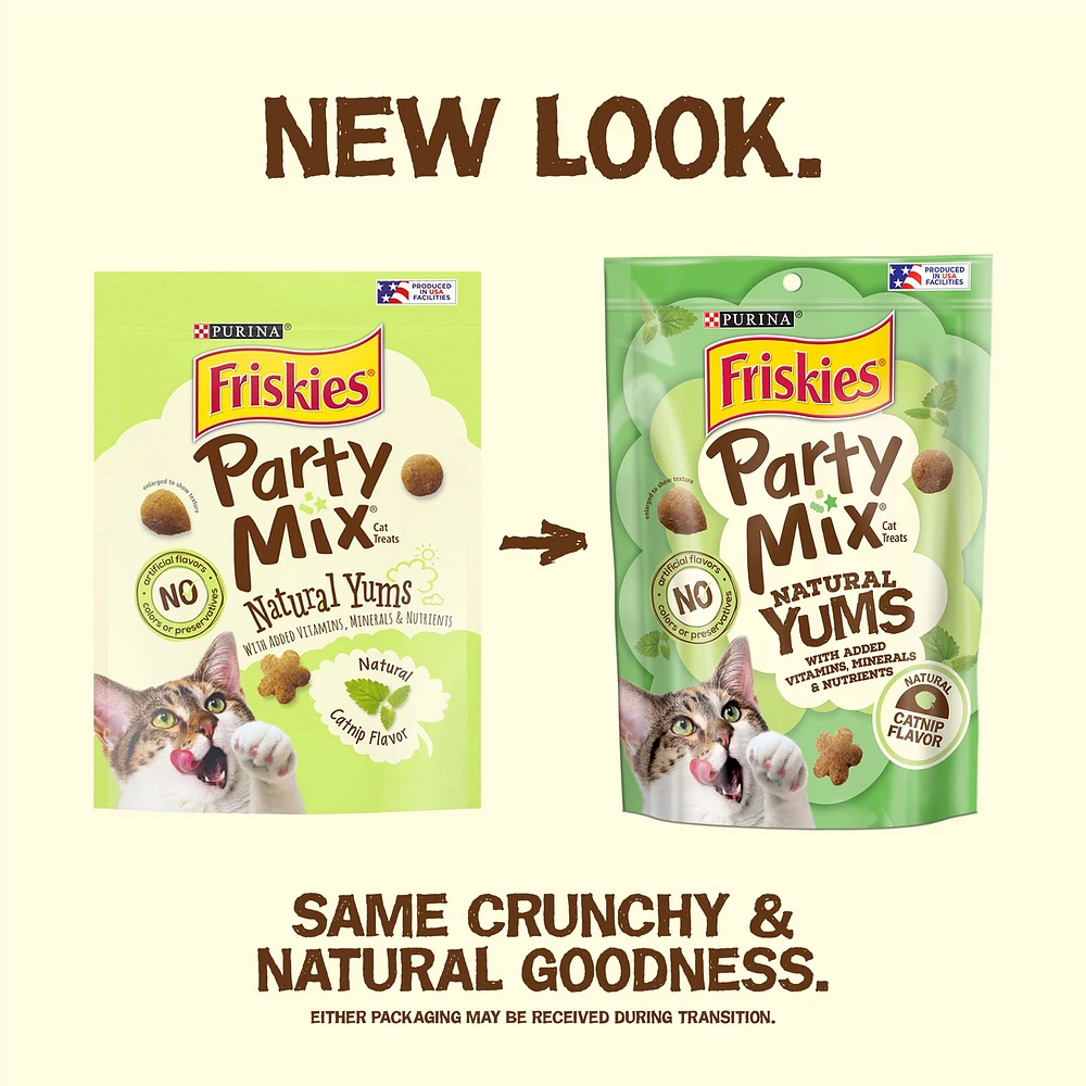 Friskies party mix natural yums best sale